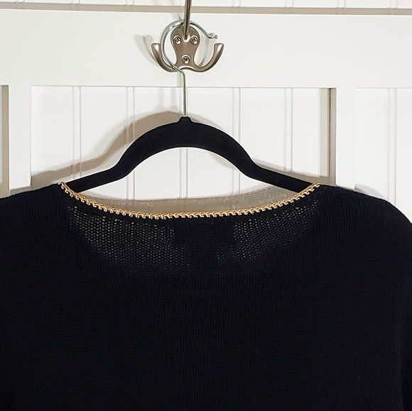 TIARA International Vintage Button Down Cardigan Sweater Embroid Flowers… - Picture 11 of 14